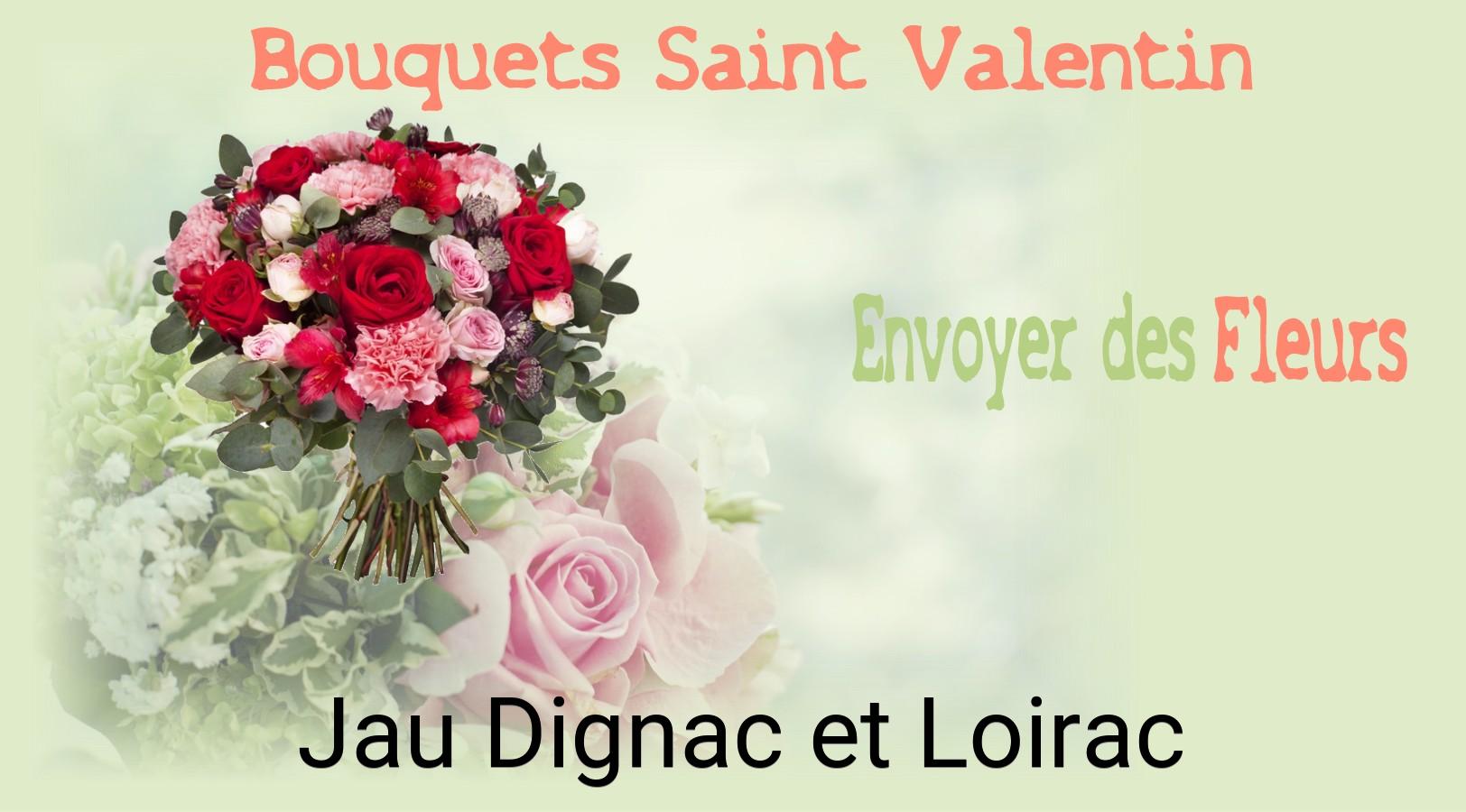 Roses de Saint-Valentin livrées à Jau-Dignac-et-Loirac
